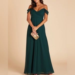 Birdy Grey dress- Spence no slit in Emerald Green